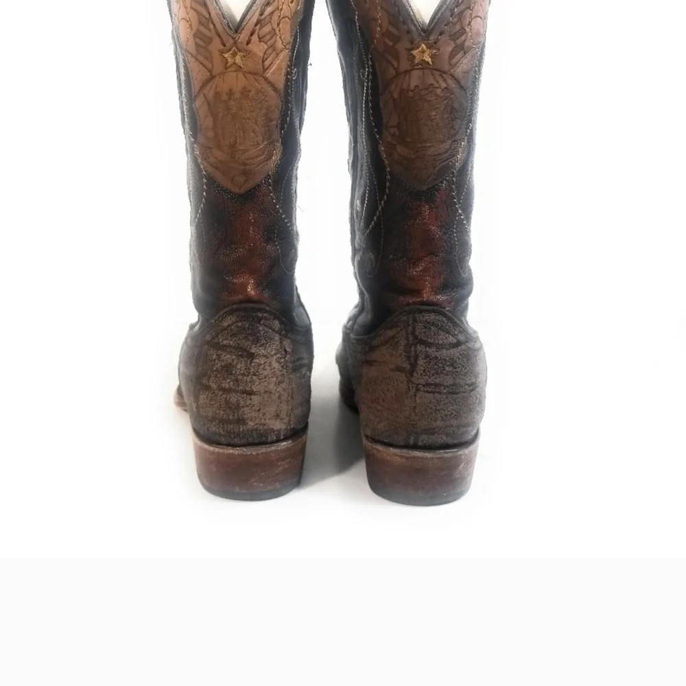 Corral Black and Brown Men's Boots Size 8 D